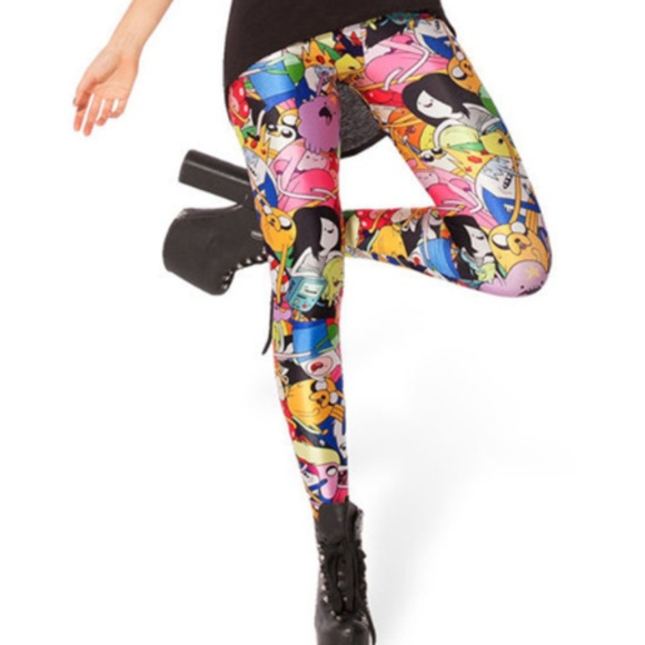Blackmilk Pants - SOLD BlackMilk Cartoon Adventure Time Legging